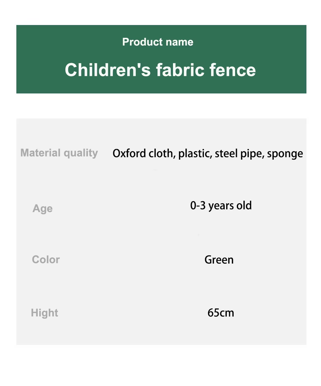 Детска ограда за игра с килимче – Крокодилче - 180×150 см