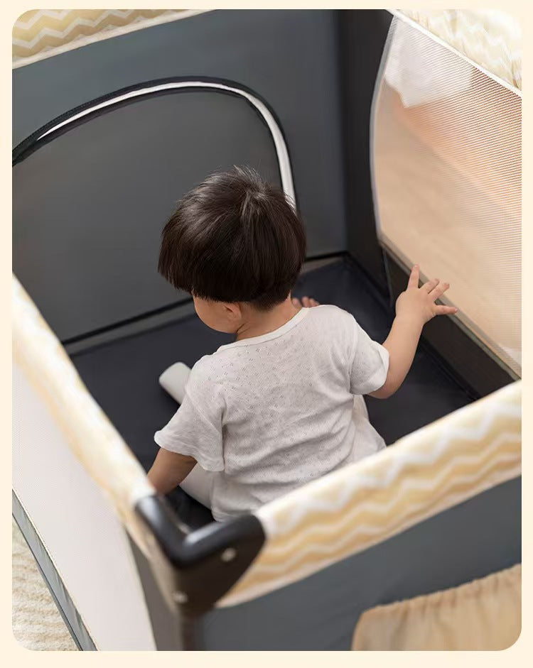 Преносимо бебешко легло с 2 нива