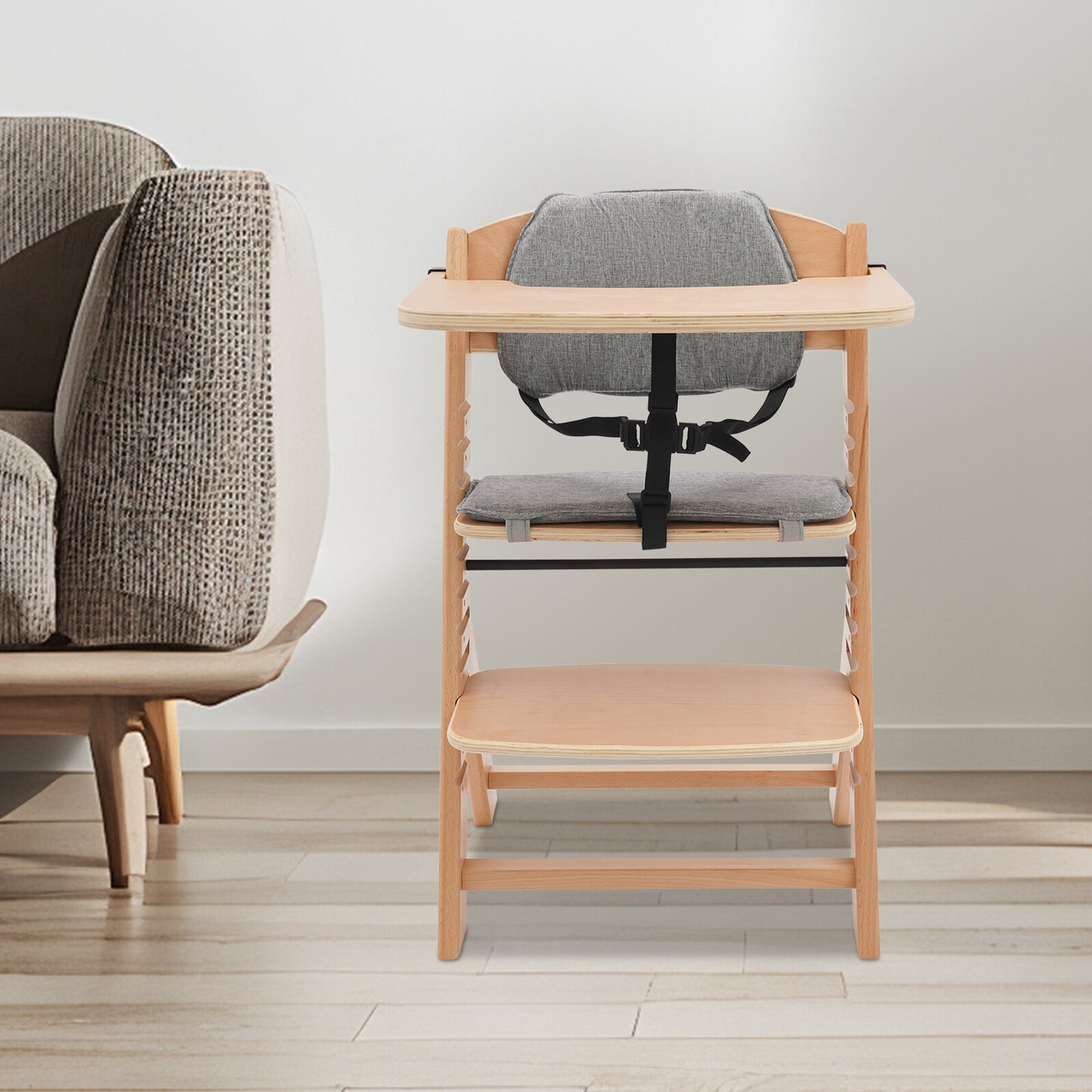 Дървен стол за хранене Дани