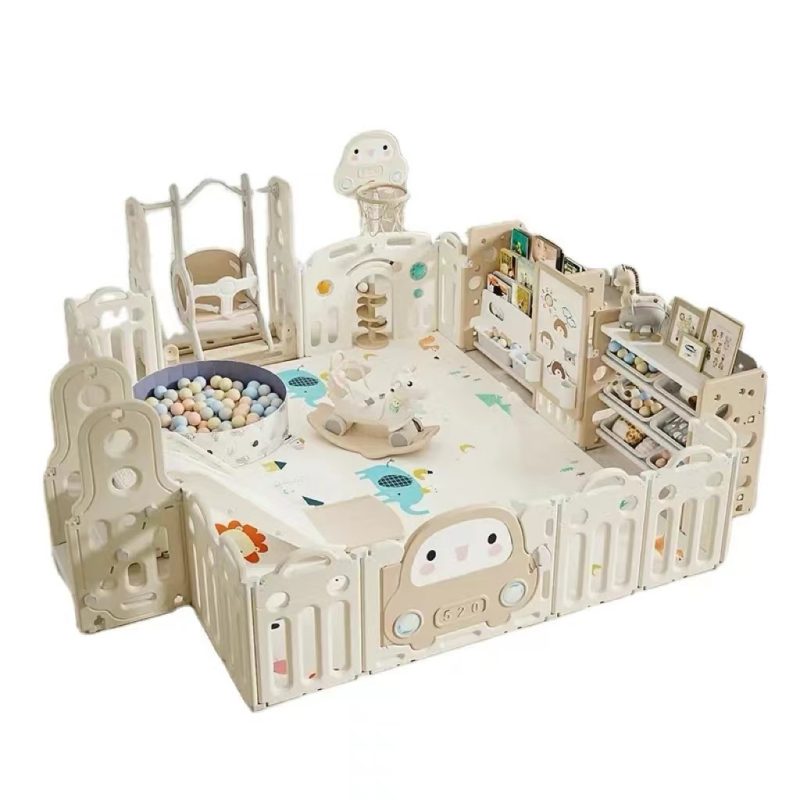 Мултифункционален сет за игри / Ограда - 180x200 см