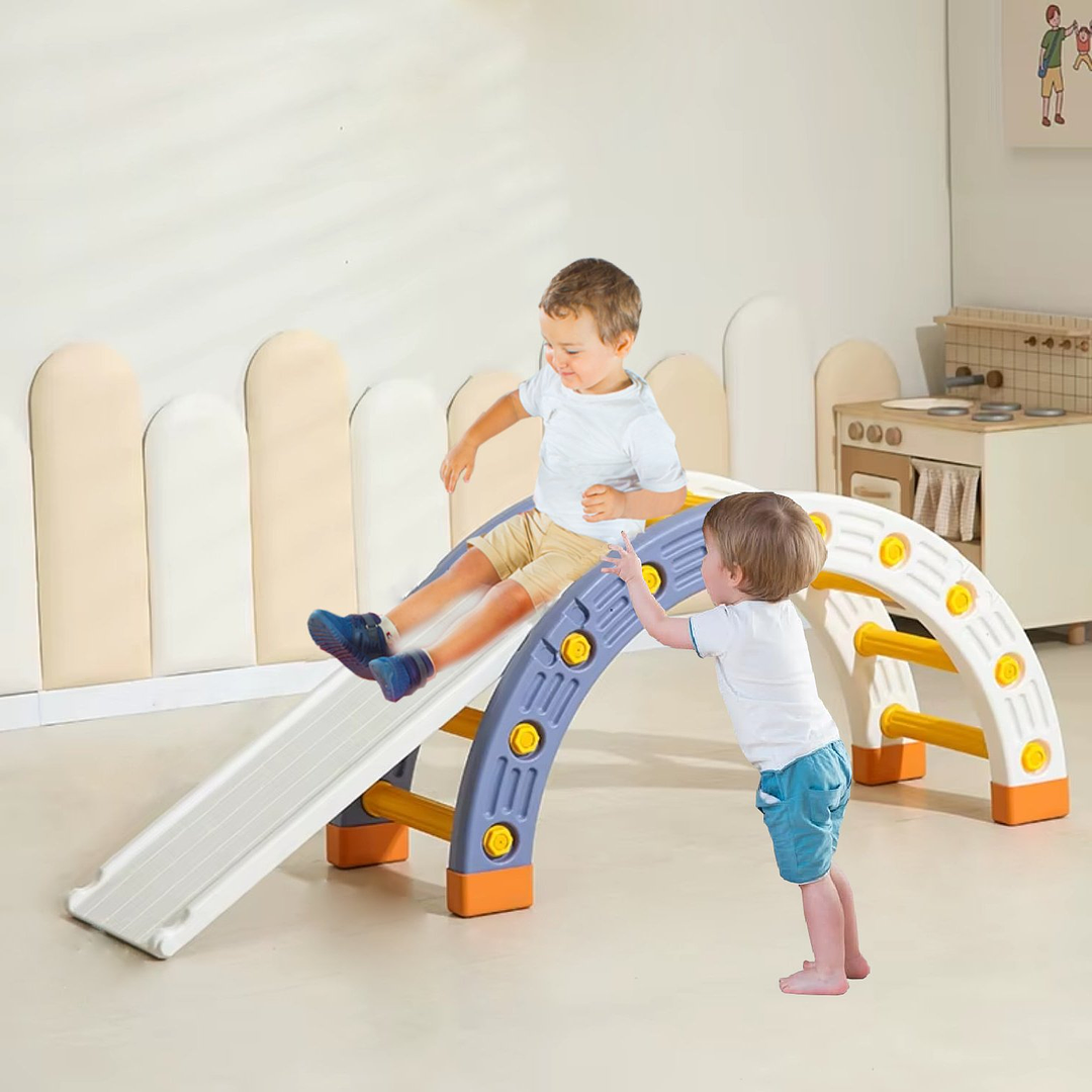 Пиклер Катерушка 2 в 1 с Пързалка – Montessori Катерушка