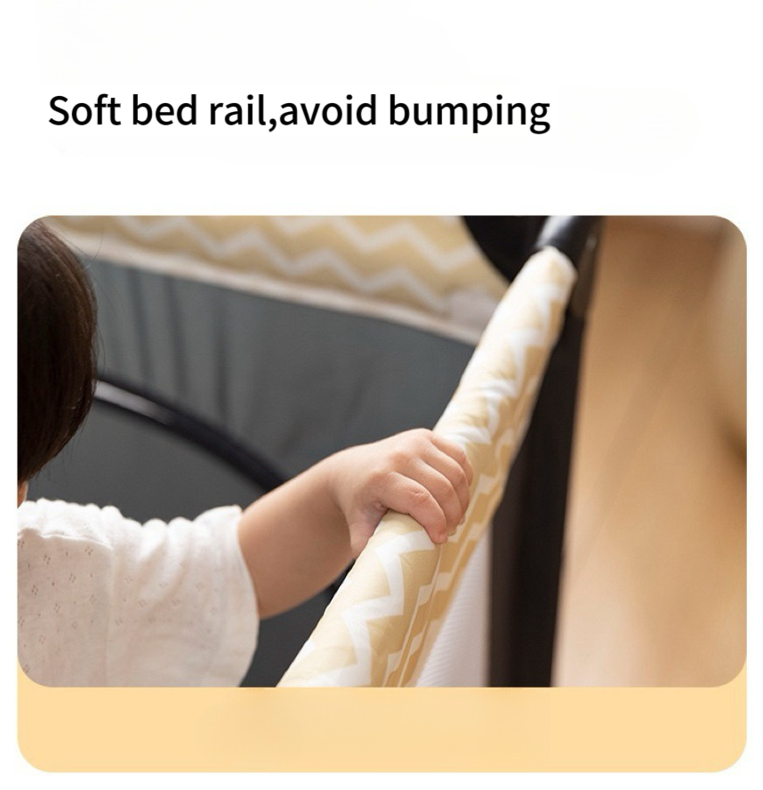 Преносимо бебешко легло с 2 нива