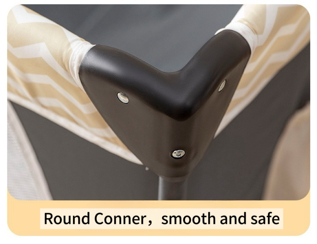 Преносимо бебешко легло с 2 нива