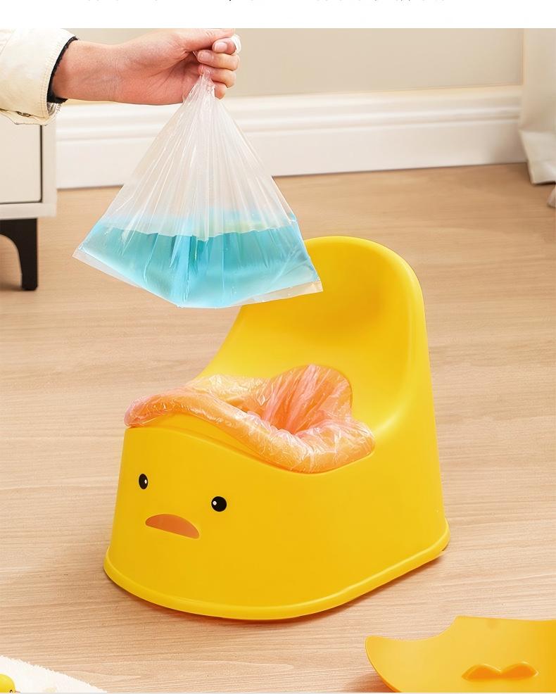 2в1 Гърне + Столче - Пате - жълт цвят