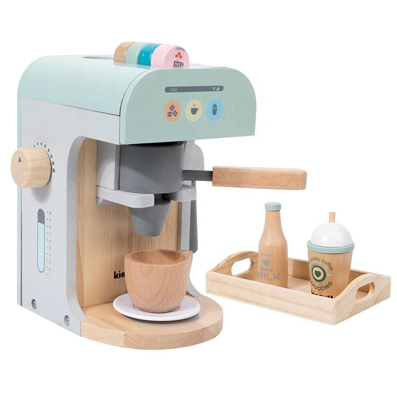 Дървена детска кафе машина – Espresso Pretend Play Toy
