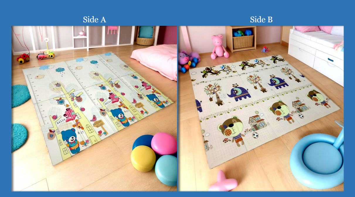 Килимче за игра Дръвче - Слонче - 180см х 160см