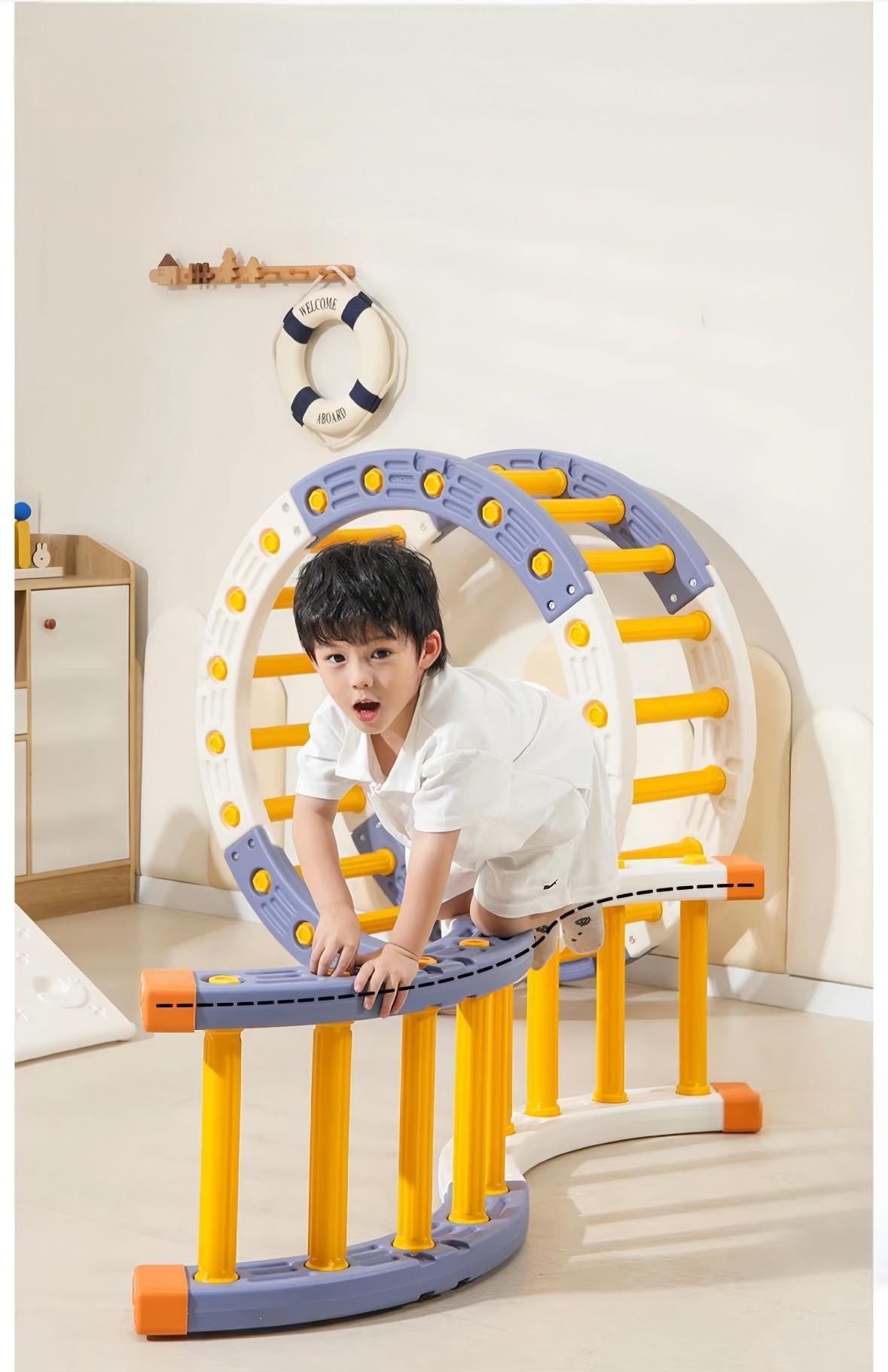 Пиклер Катерушка 2 в 1 с Пързалка – Montessori Катерушка