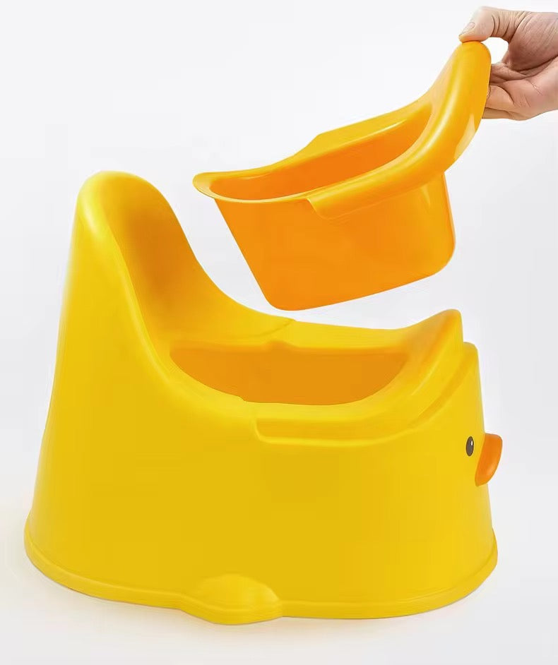 2в1 Гърне + Столче - Пате - жълт цвят