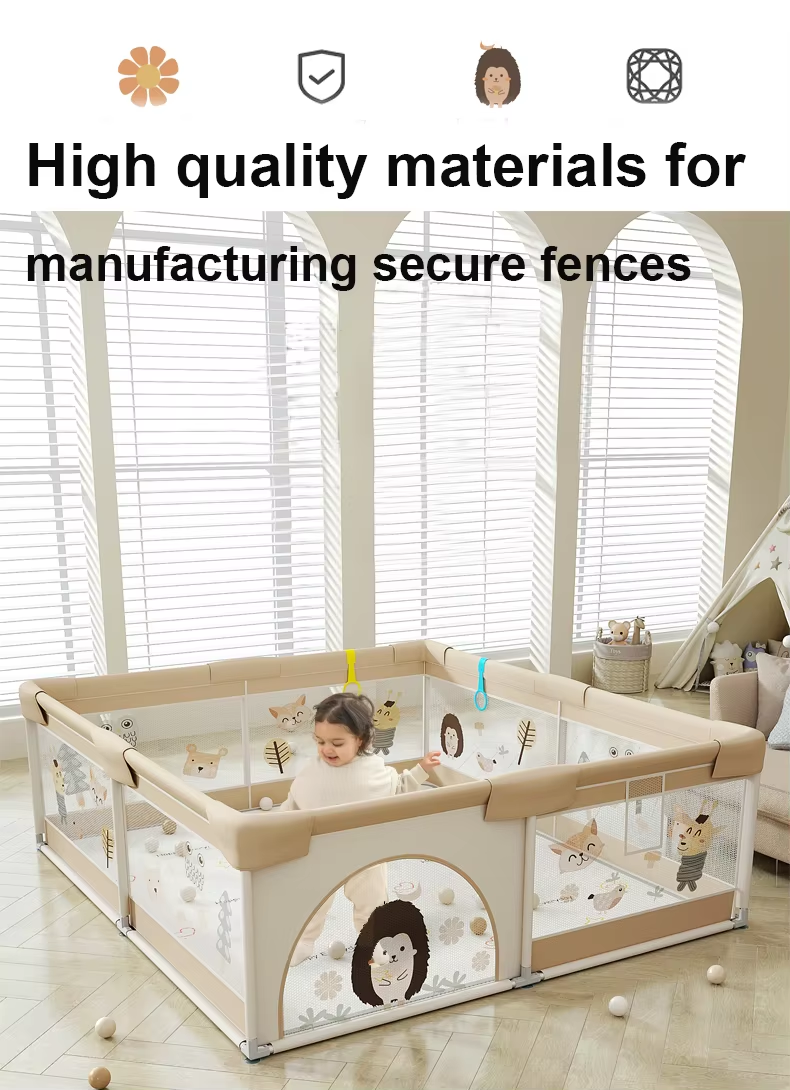 Бебешка оградка за игра с килимче – 200x150