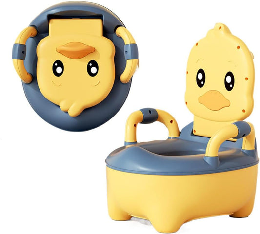 Бебешко гърне Патенце - жълт цвят