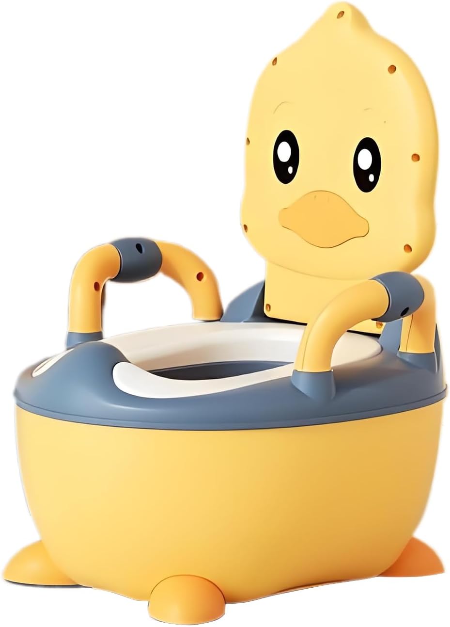 Бебешко гърне Патенце - жълт цвят