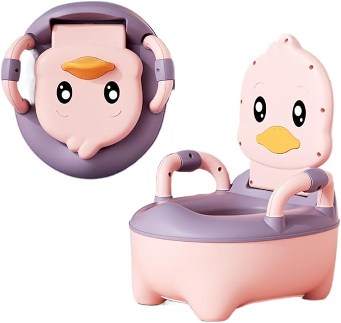 Бебешко гърне Патенце - розов цвят