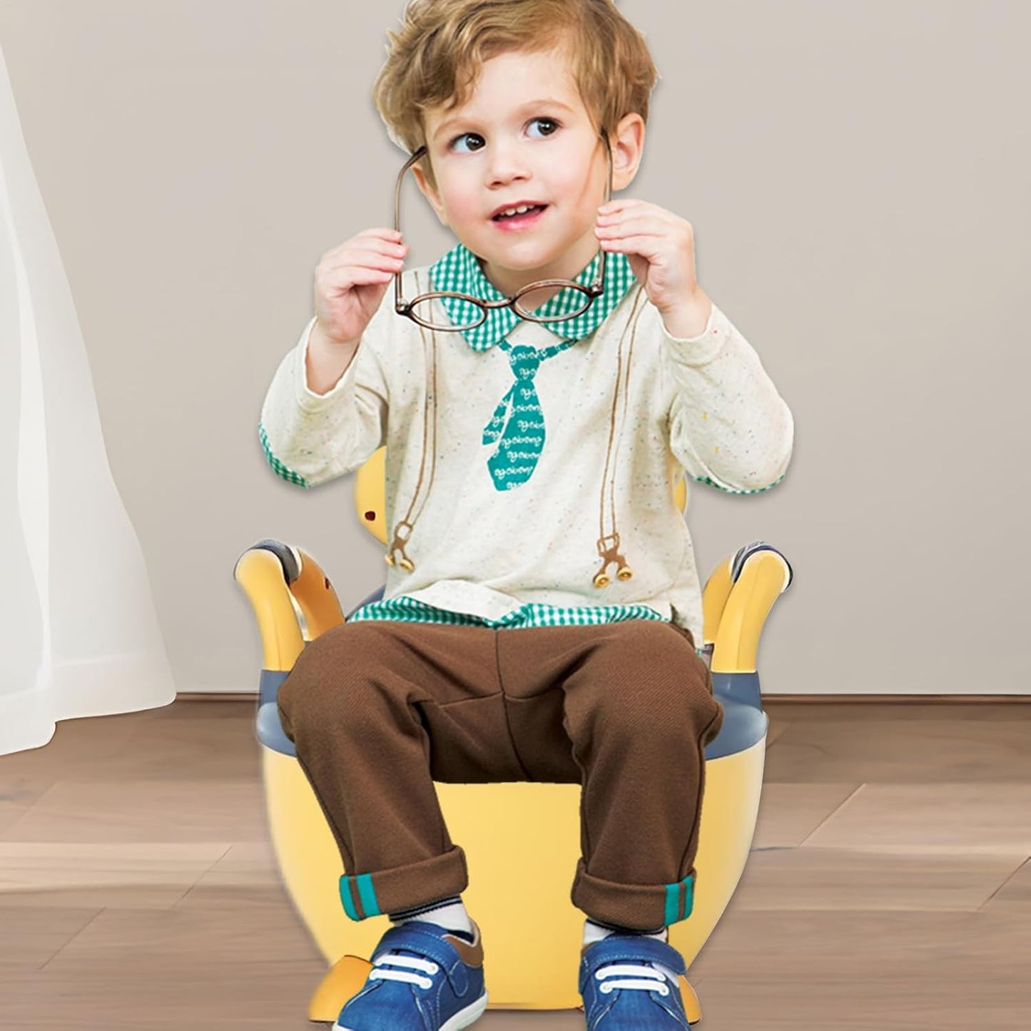 Бебешко гърне Патенце - розов цвят