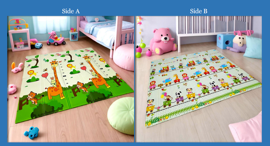 Килимче за игра Жираф - Влакче - 180см х 120см