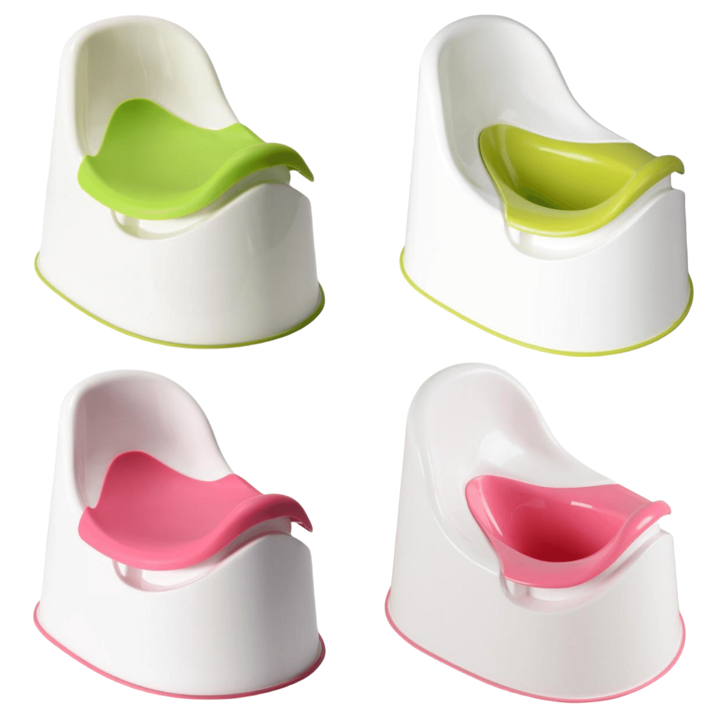 Бебешко гърне - зелен цвят