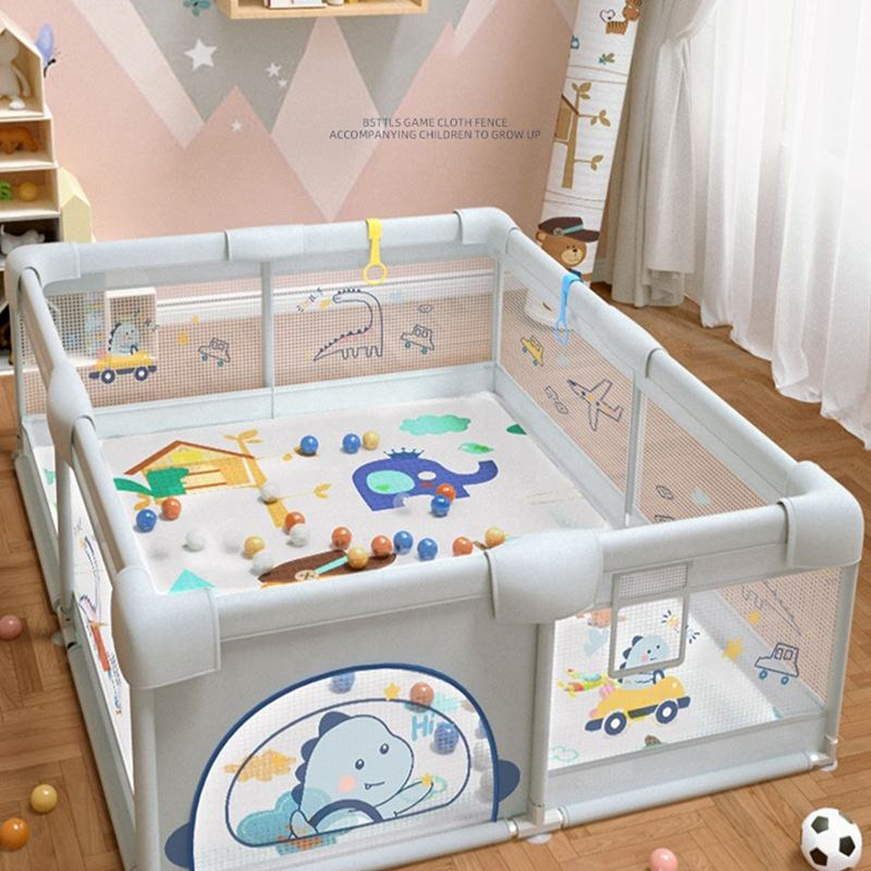 Бебешка ограда Дори с килимче - 180x200 см