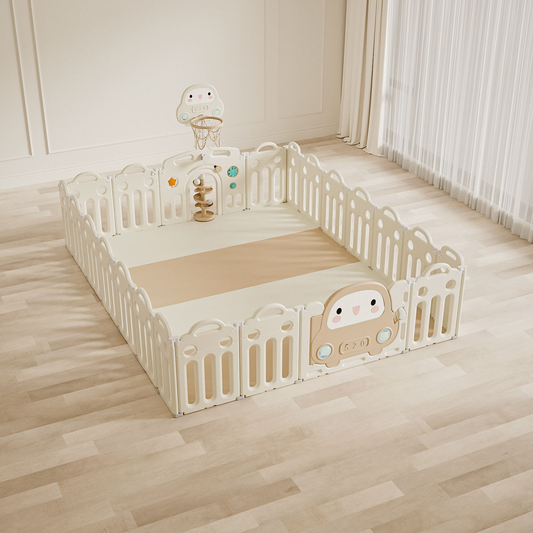 Сгъваема бебешка оградка 160x160 см
