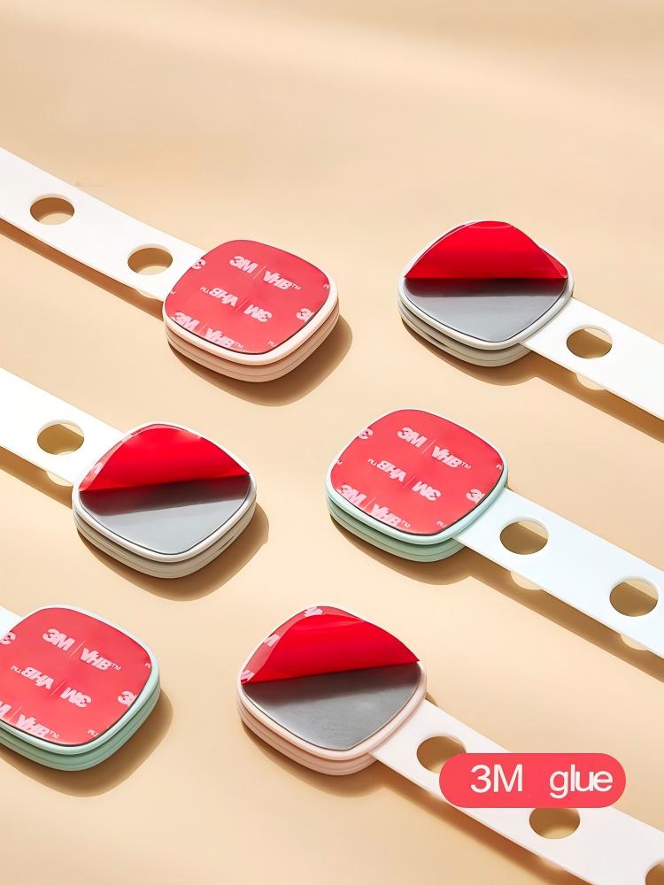 Предпазен заключващ механизъм за шкафове и уреди - бял цвят