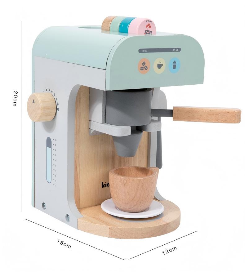 Дървена детска кафе машина – Espresso Pretend Play Toy