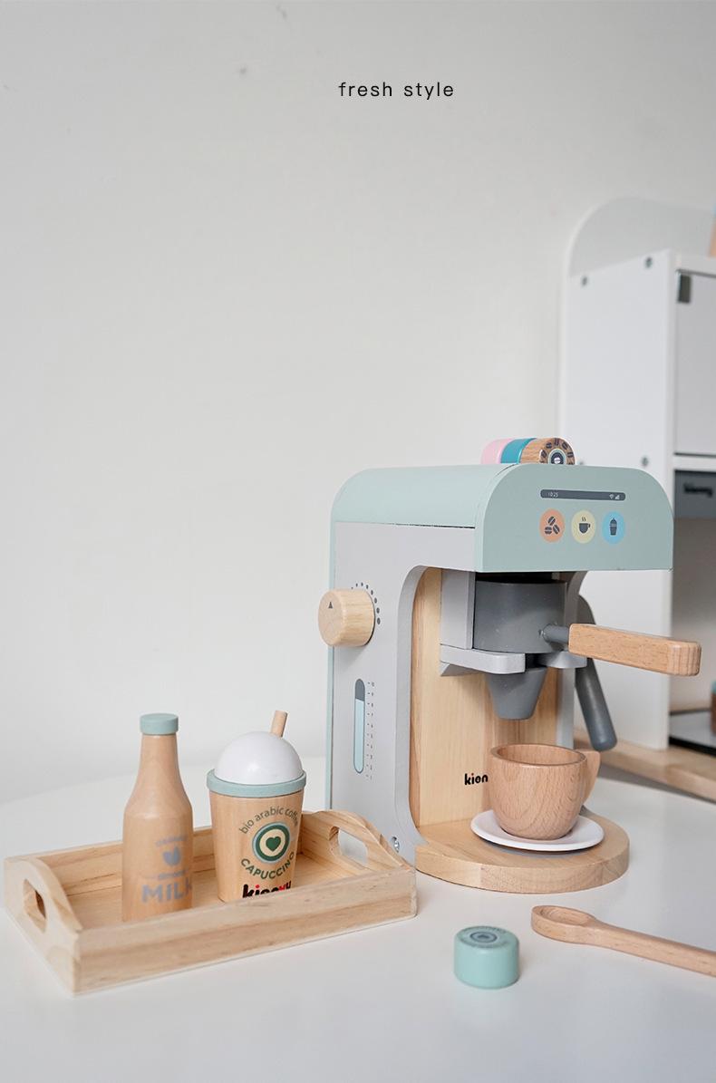 Дървена детска кафе машина – Espresso Pretend Play Toy
