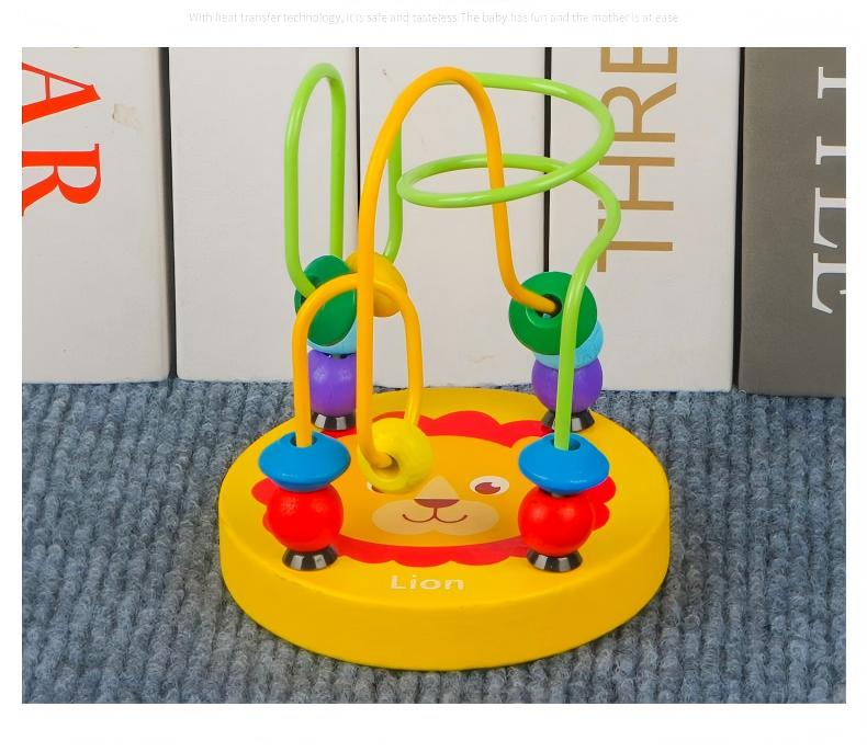 Монтесори - образователен дървен комплект от 8 части Dili