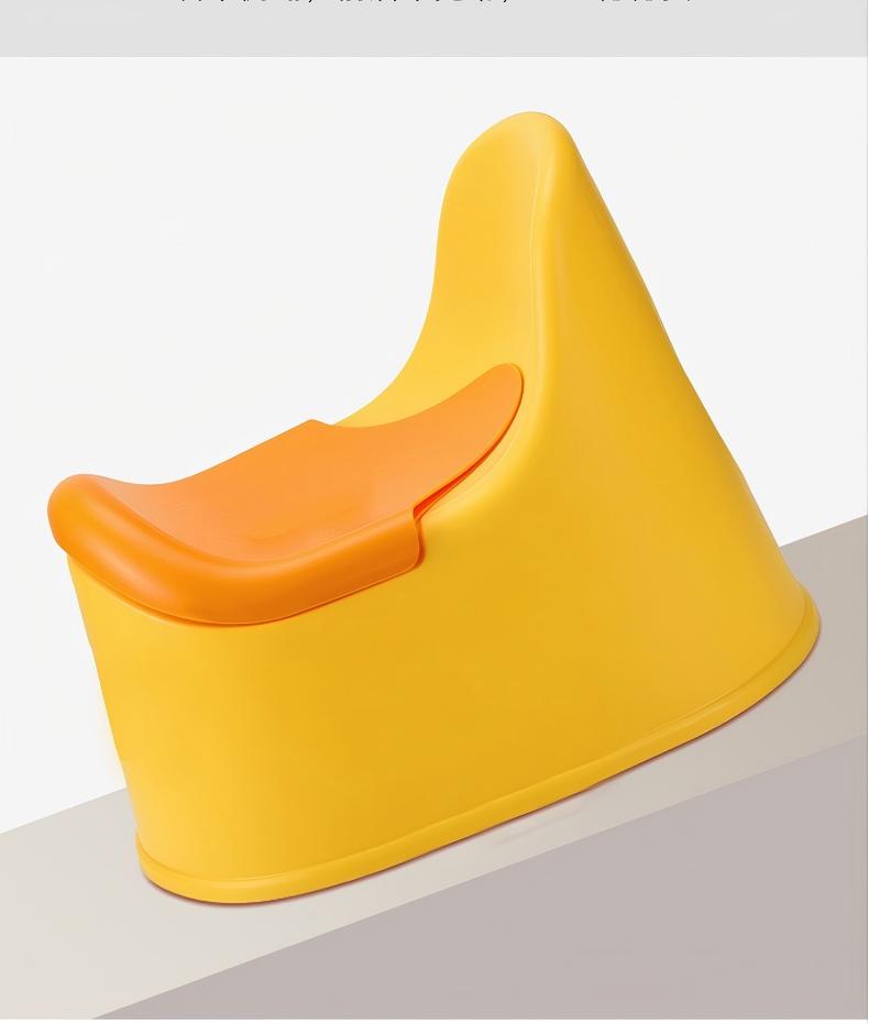 2в1 Гърне + Столче - Пате - жълт цвят