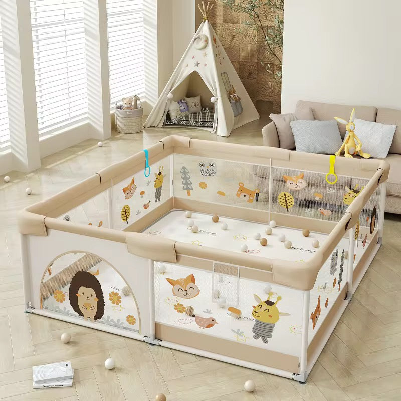 Бебешка оградка за игра с килимче – 200x150