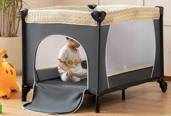 Преносимо бебешко легло с 2 нива