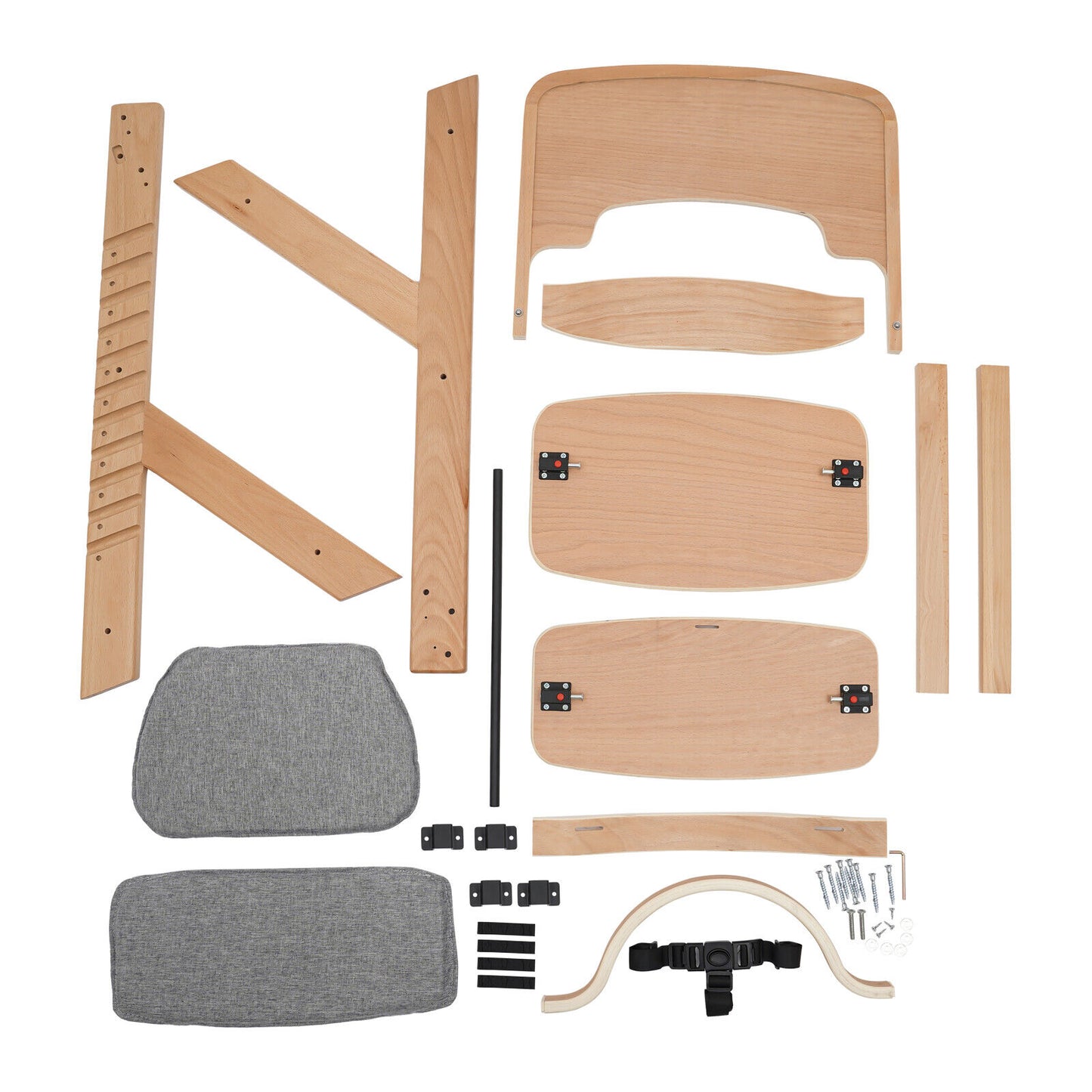 Дървен стол за хранене Дани