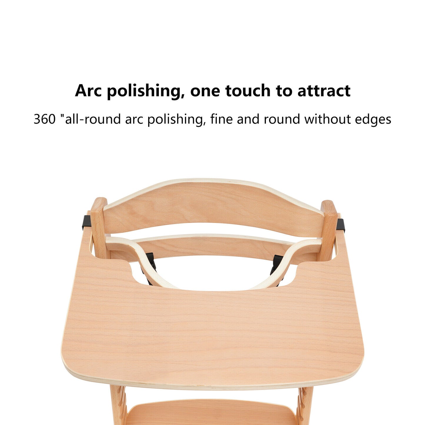 Дървен стол за хранене Дани