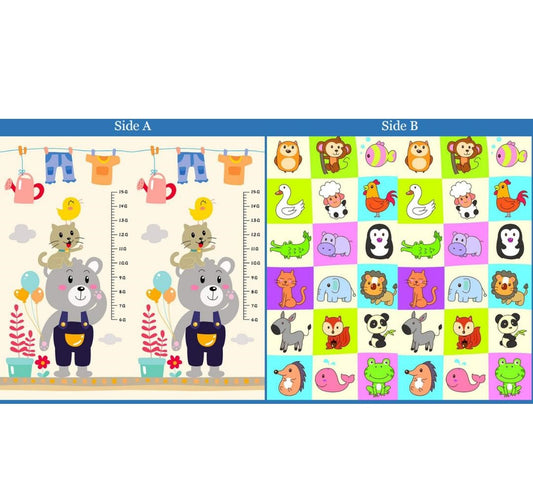 Килимче за игра Мече - Котка 180см х 160см х 1см