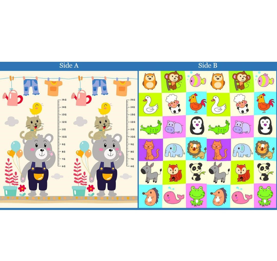 Килимче за игра Мече - Котка 180см х 120см х 1см